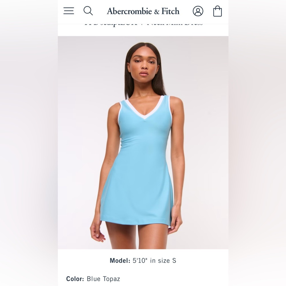 Abercrombie size large athletic dress